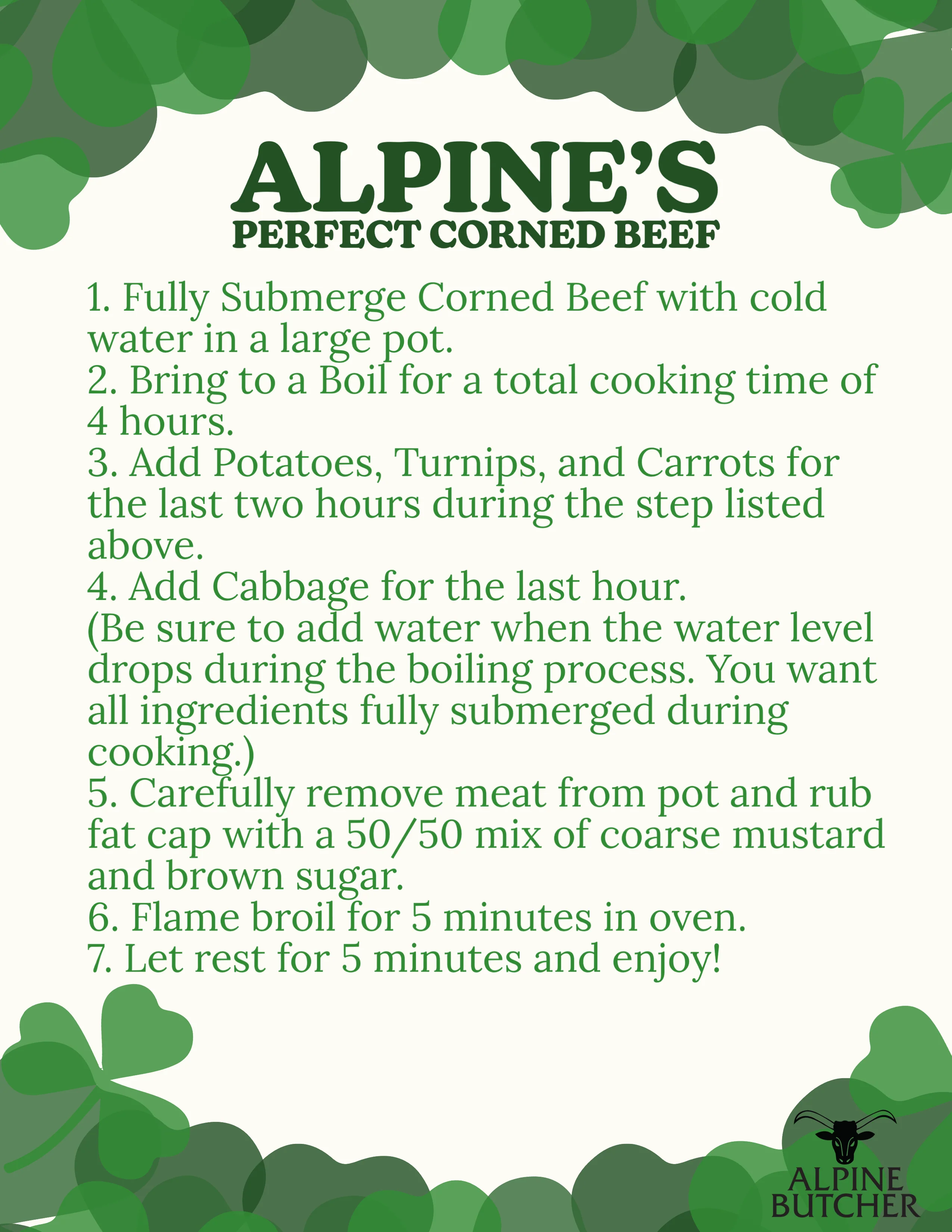 USDA Prime Grey Corned Beef Brisket Flat - Image 3